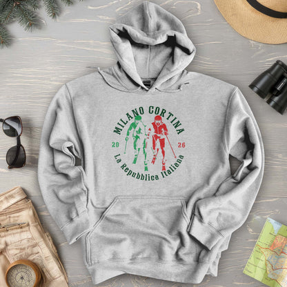 Milano Cortina Skier Hoodie