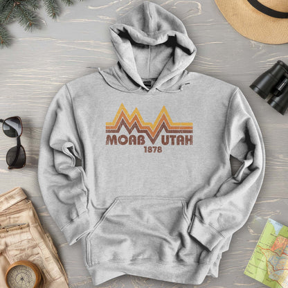 Moab Utah Retro Hoodie