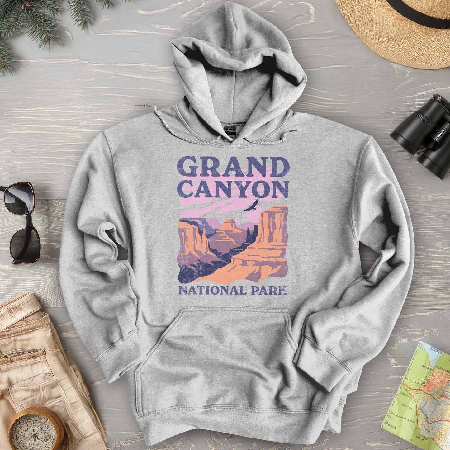 Grand Canyon Pastels Hoodie