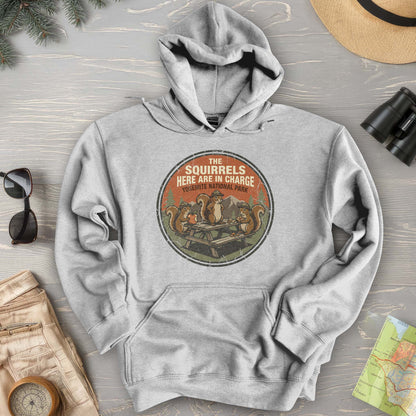 2026022204 The Squirrels Here In The Charge - Gildan 18500 Hoodie