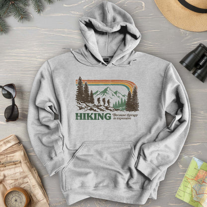 Hiking Retro Therapy Hoodie