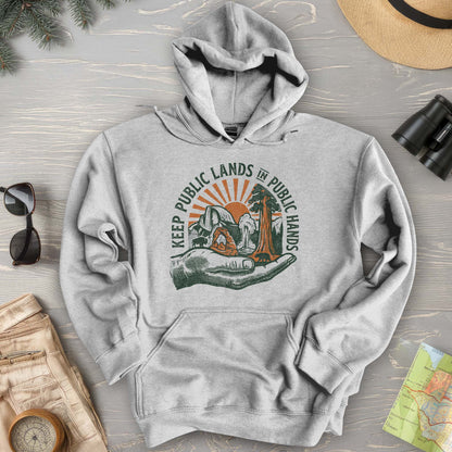 Public Lands Public Hands V1 Hoodie
