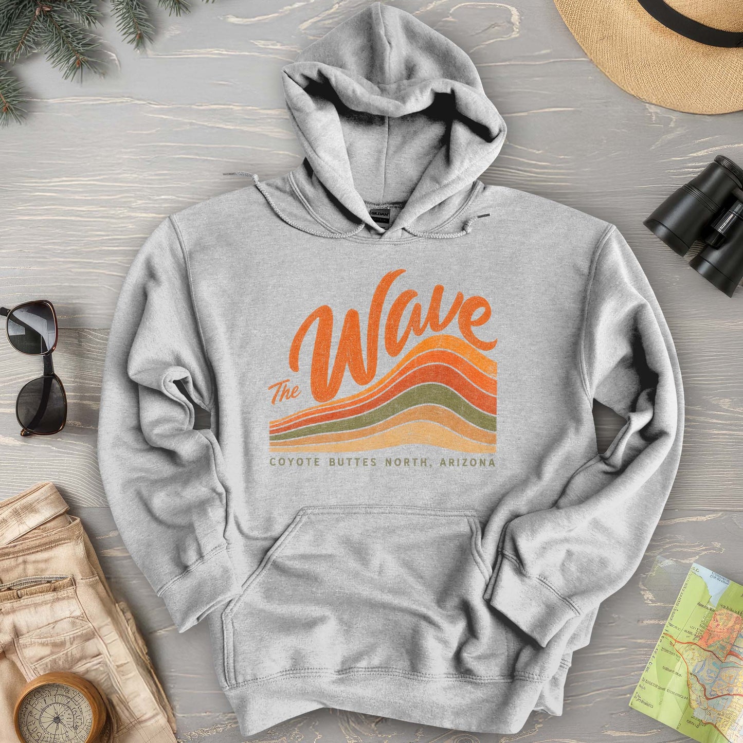 The Wave Stripes Arizona Hoodie
