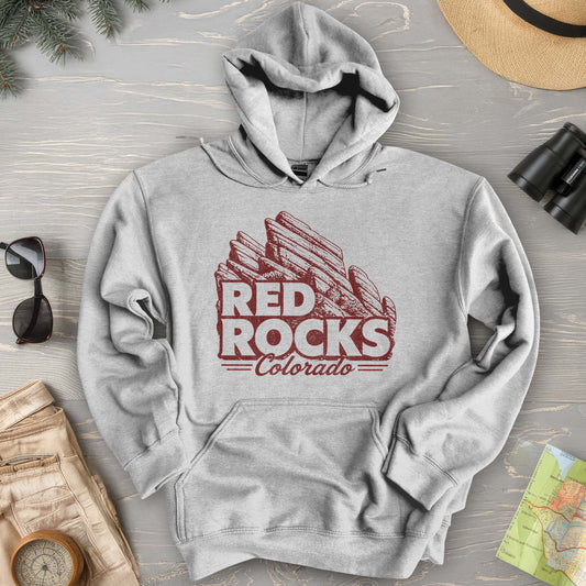 Red Rocks Vintage Hoodie
