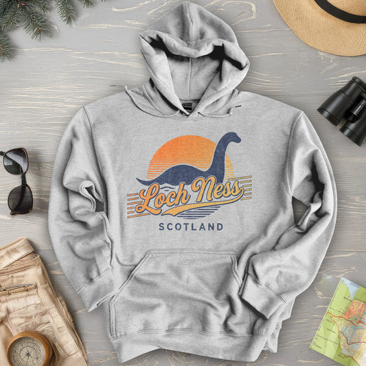 Loch Ness Retro Slant Hoodie