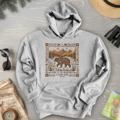 Going Home John Muir Hoodie