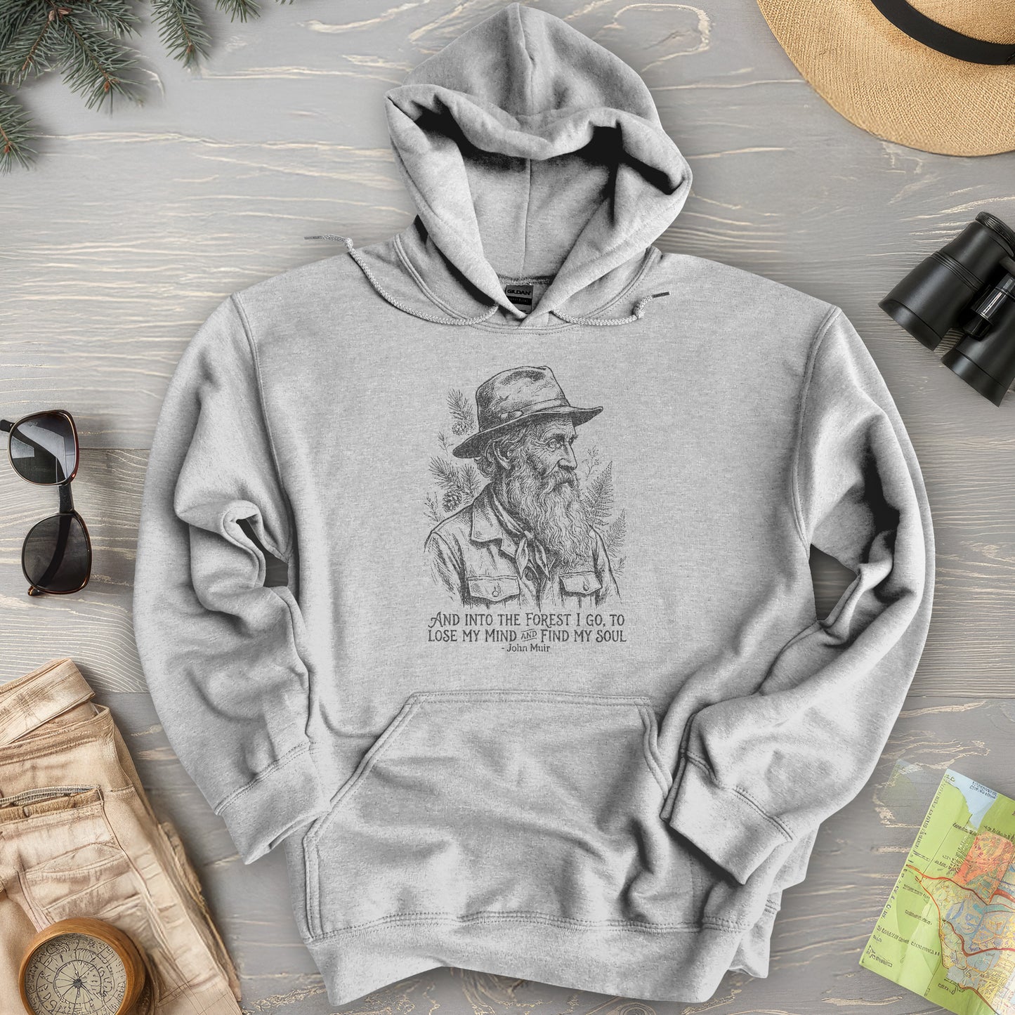 John Muir Forest Soul Hoodie