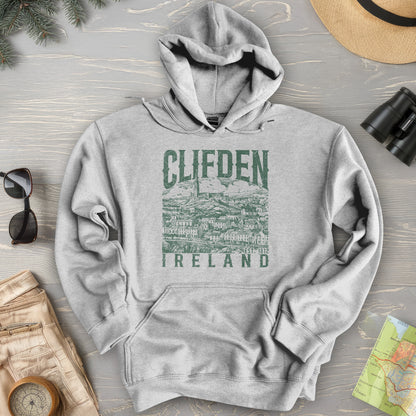 Clifden Ireland Sketch Hoodie