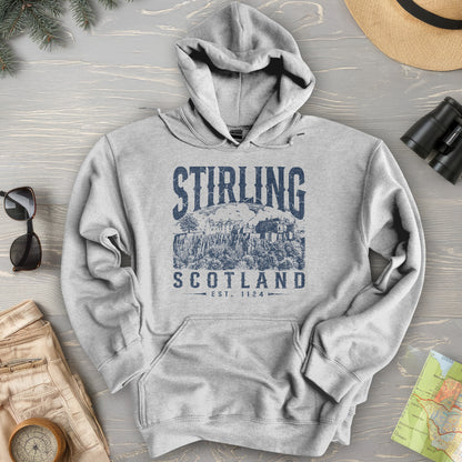 Stirling Scotland Sketch Hoodie