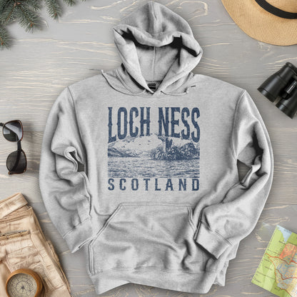 Loch Ness Sketch Hoodie