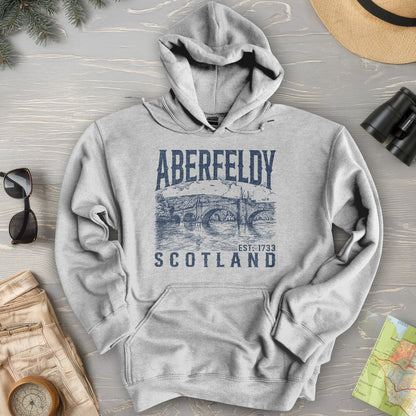 Aberfeldy Scotland Sketch Hoodie