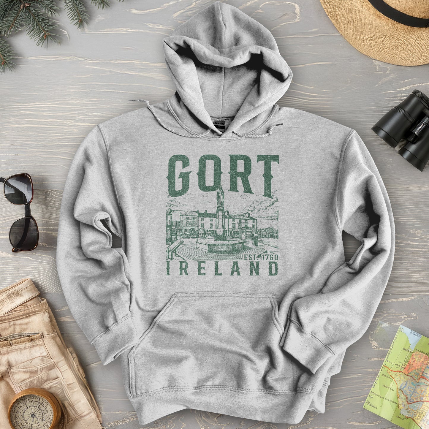 Gort Ireland Sketch Hoodie