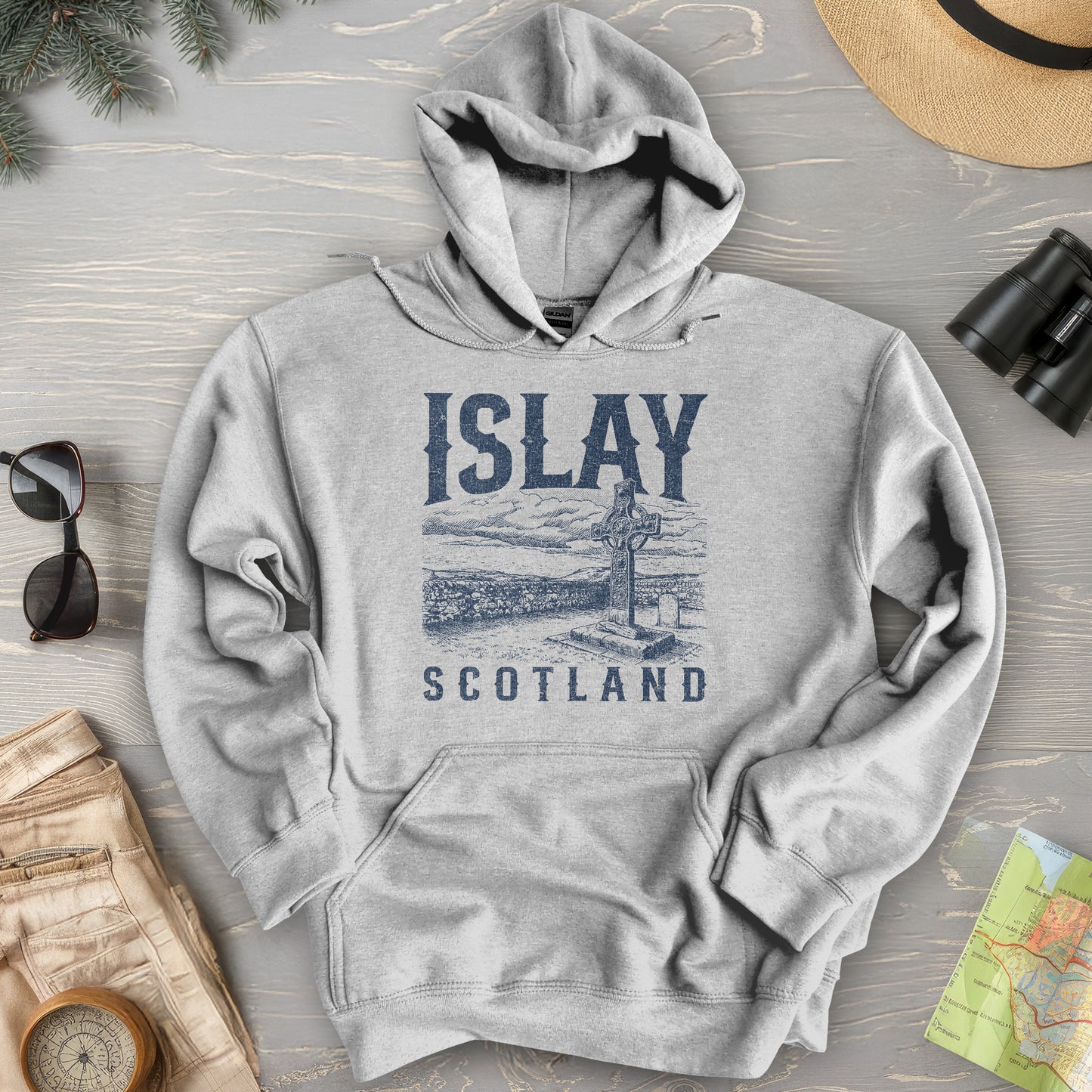 Isle of Islay Scotland Hoodie