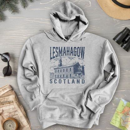 Lesmahagow Scotland Sketch Hoodie