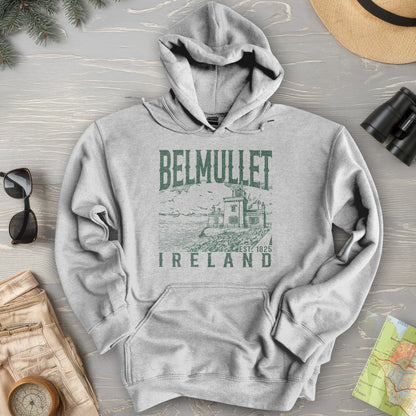 Belmullet Ireland Sketch Hoodie