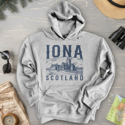 Iona Scotland Sketch Hoodie