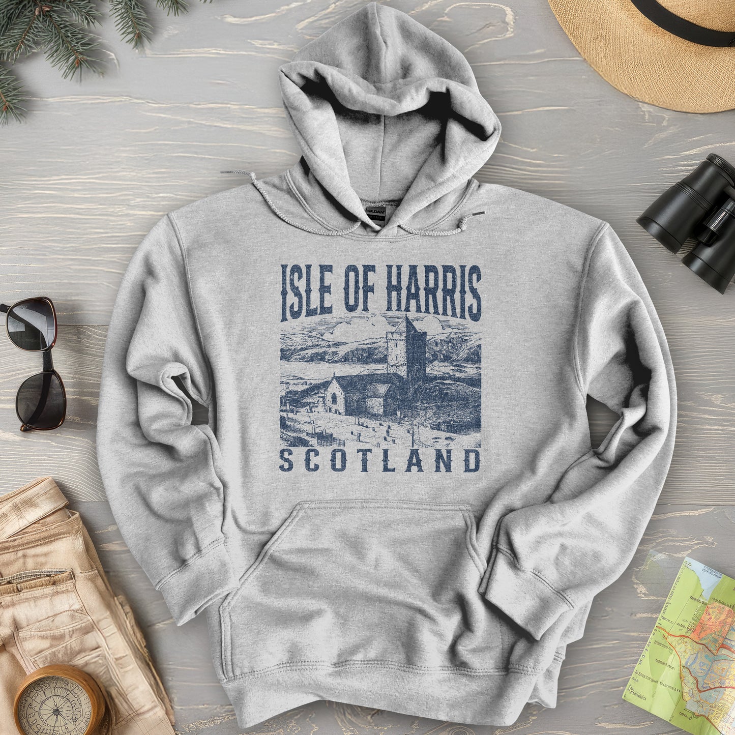 Isle of Harris Sketch Hoodie