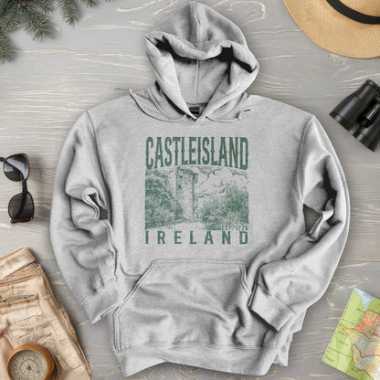 Castleisland Ireland Sketch Hoodie