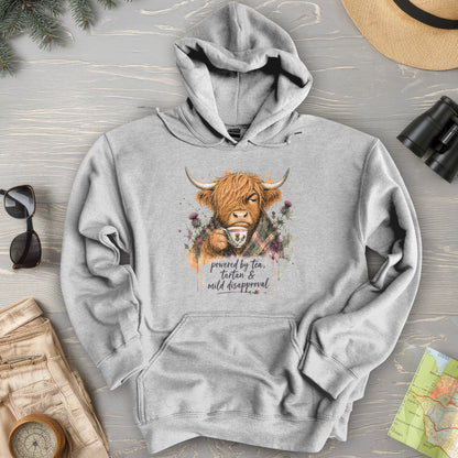 Mild Disapproval Tartan Hoodie