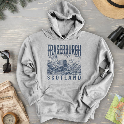 Fraserburgh Scotland Sketch Hoodie