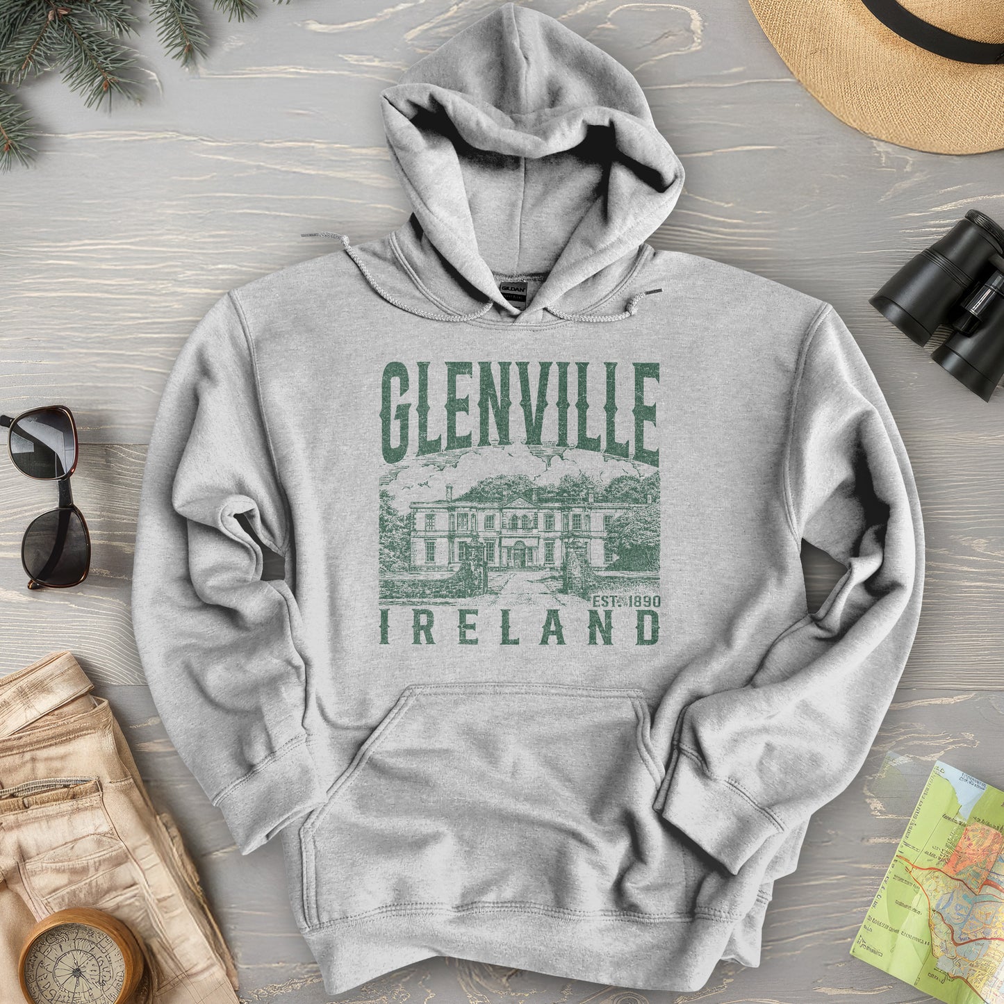 Glenville Ireland Sketch Hoodie