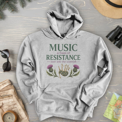 Music Resistance Scottish Hoodie
