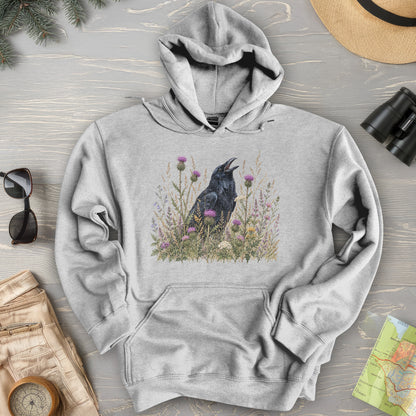 Botanical Raven Hoodie
