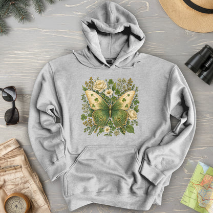 Irish Butterfly Floral Hoodie