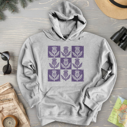 Thistle Box Pattern Hoodie