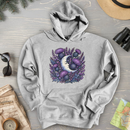 Botanical Moon Thistle Hoodie