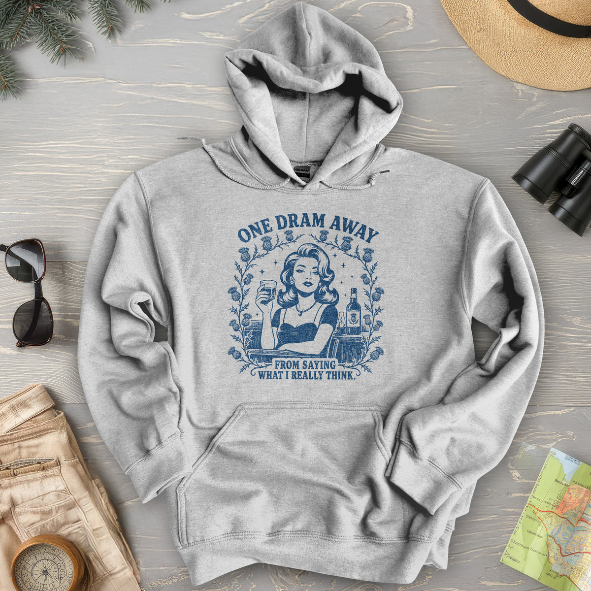 One Dram Away Hoodie