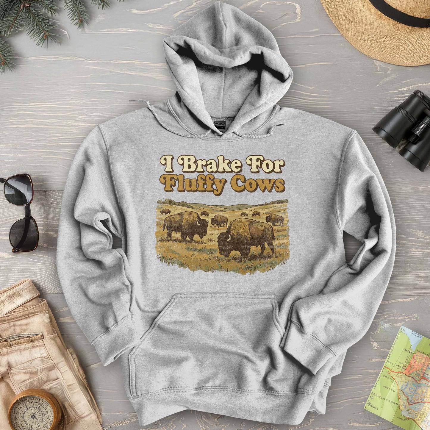 Fluffy Cow Brake Hoodie
