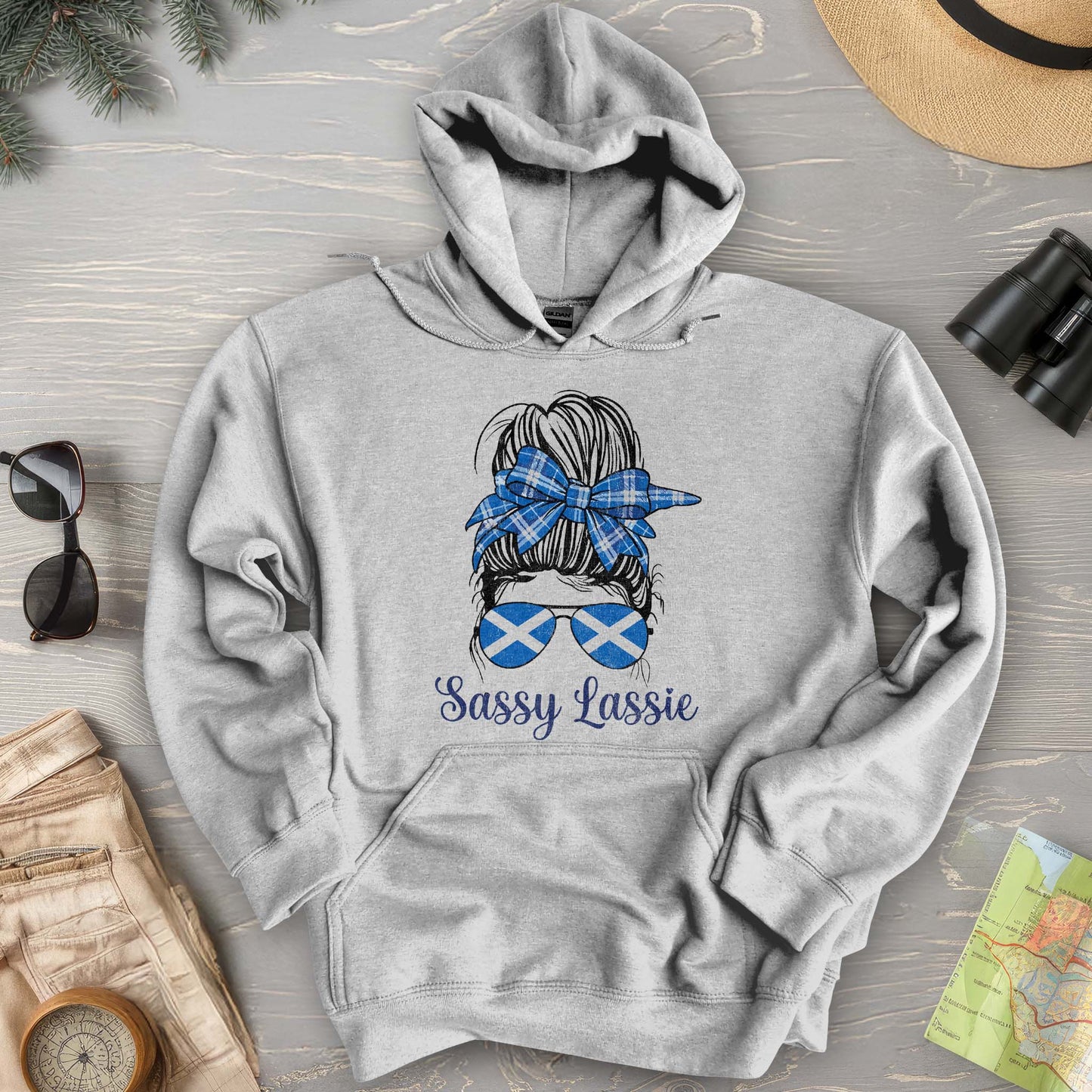 Scottish Sassy Lassy Hoodie