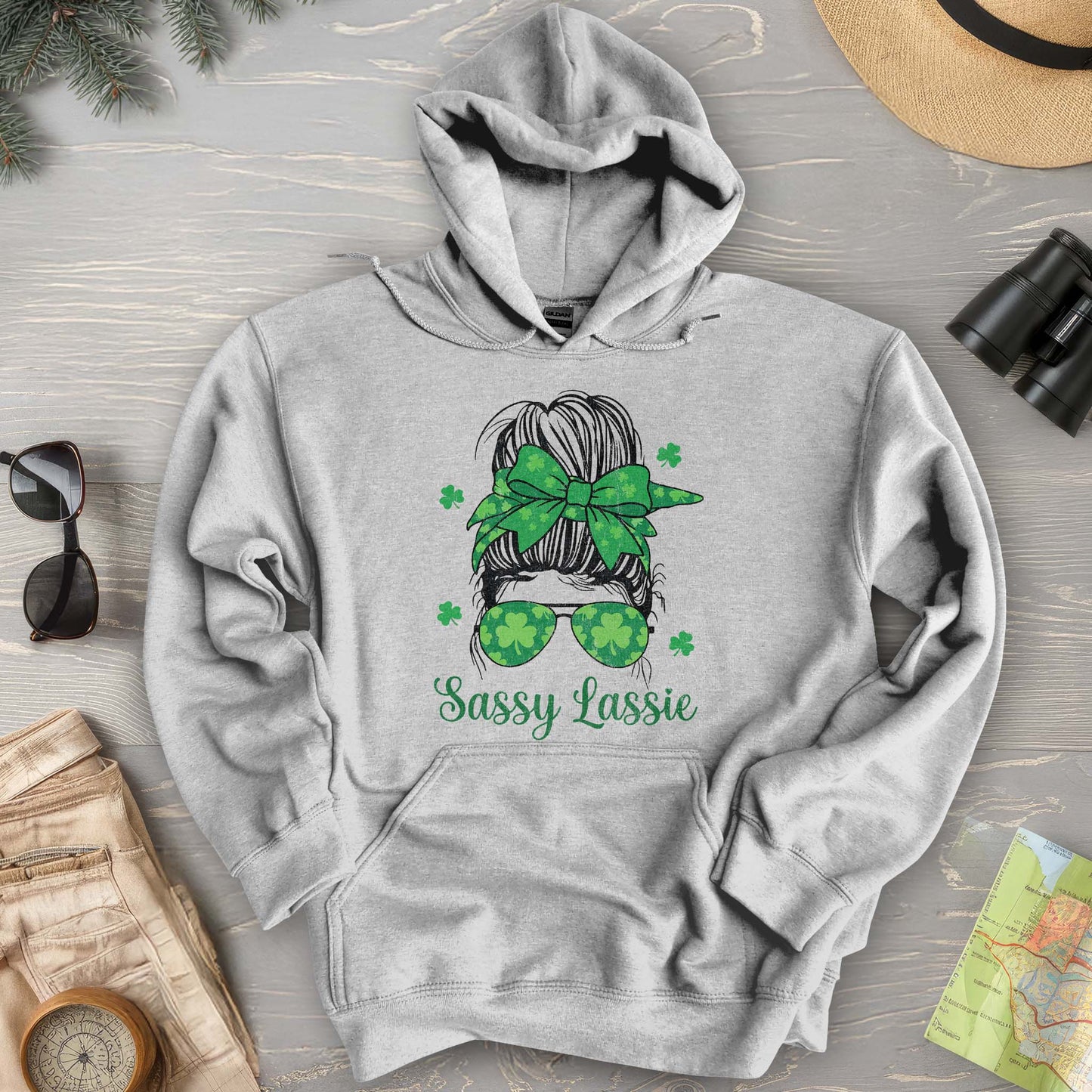 Irish Sassy Lassy Hoodie