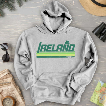 Ireland Retro Stripe Hoodie