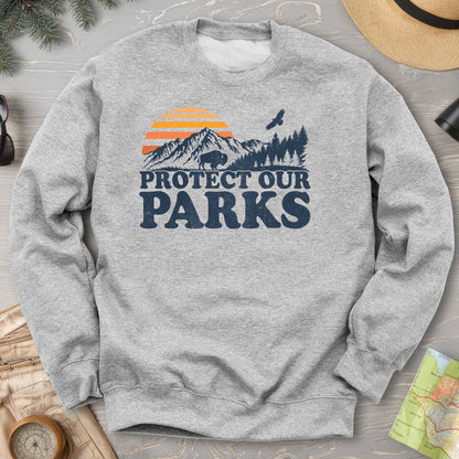 Protect Our Parks Vintage Sunset Sweatshirt