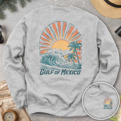 Gulf of Mexico "Sunny Vibes" Crewneck Sweatshirt