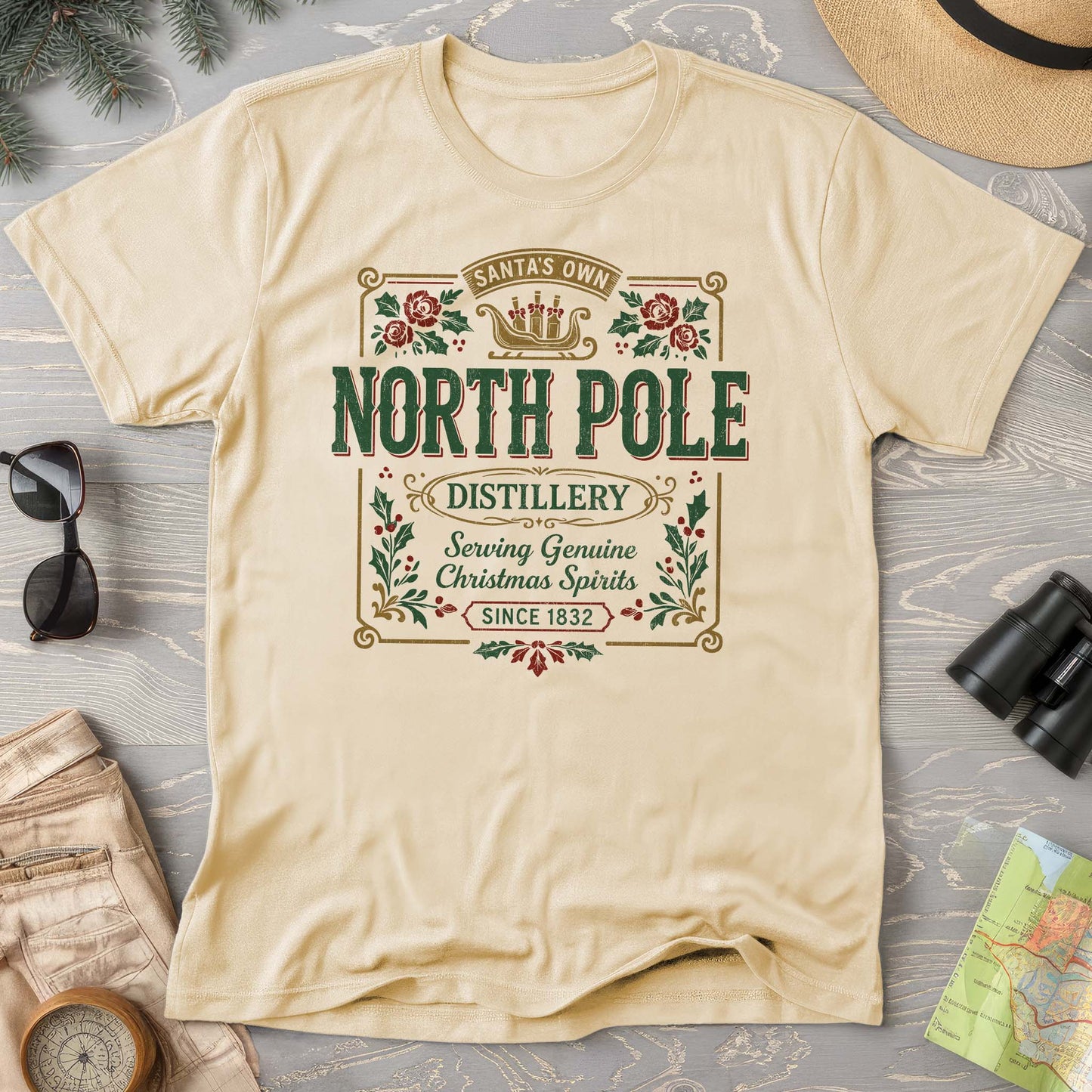 North Pole Distillery Comfort Colors T-Shirt