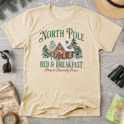 North Pole Bed and Breakfast "Heavenly Peace" Comfort Colors T-Shirt