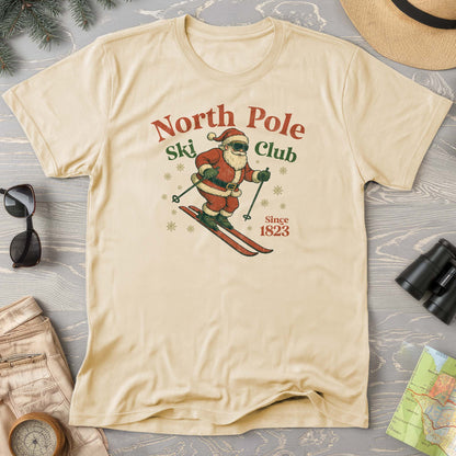 North Pole Ski Club Comfort Colors T-shirt