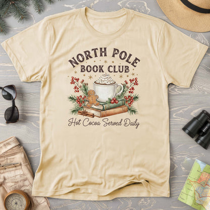 North Pole Book Club Comfort Colors T-shirt