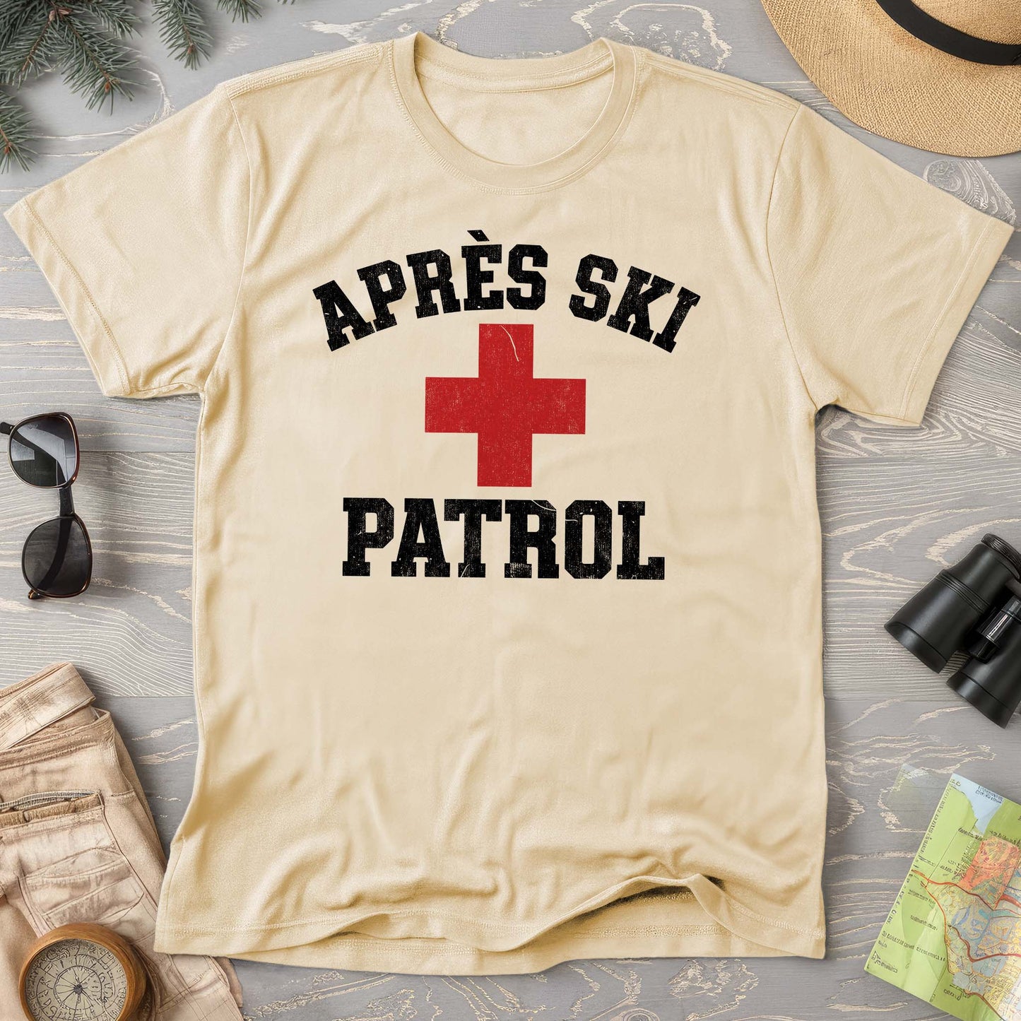 Après Ski Patrol Comfort Colors T-Shirt