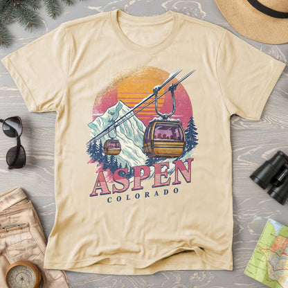 Aspen Retro Blast Comfort Colors T-shirt