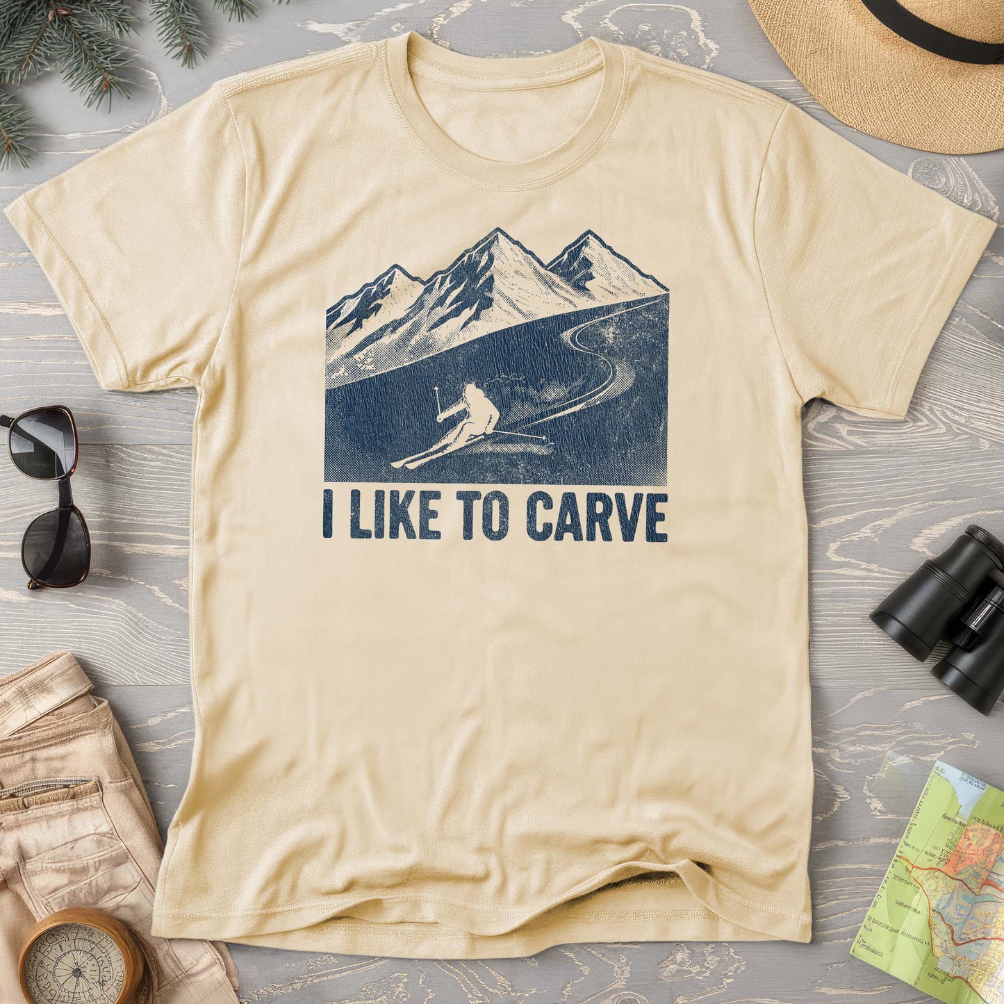 I Like To Carve Comfort Colors T-shirt
