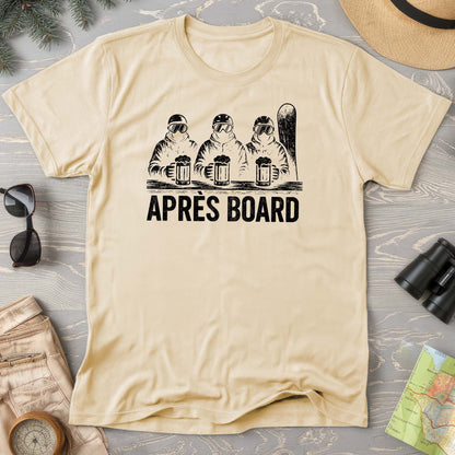 "Apres Board" Snowboard Comfort Colors T-shirt