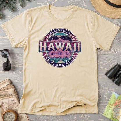 Hawaii Badge Comfort Colors T-shirt