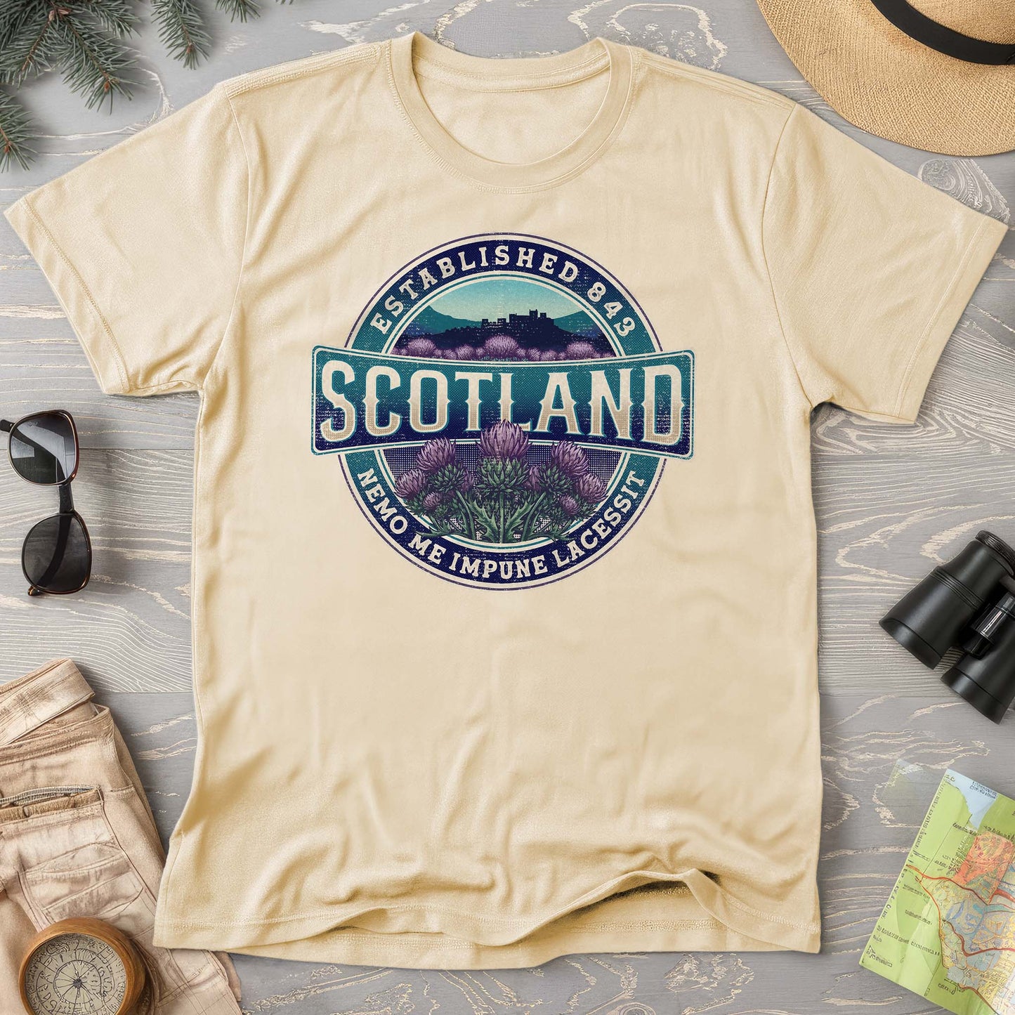 Scotland Badge Comfort Colors T-shirt