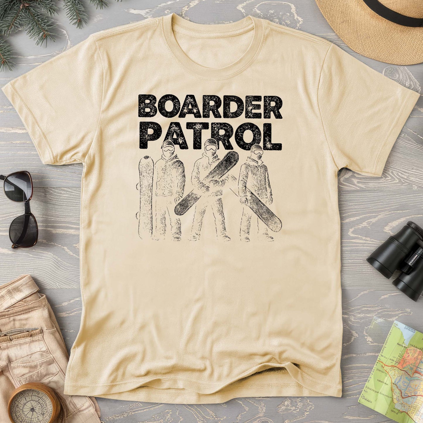 Boarder Patrol T-shirt