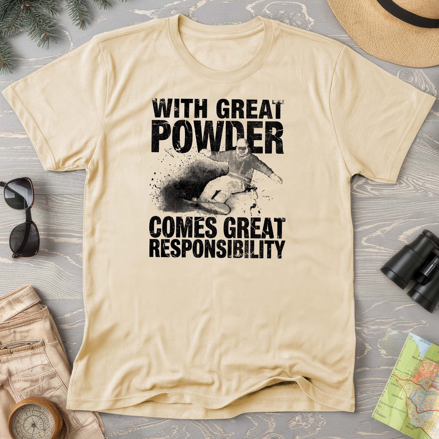 Great Powder Comfort Colors T-shirt