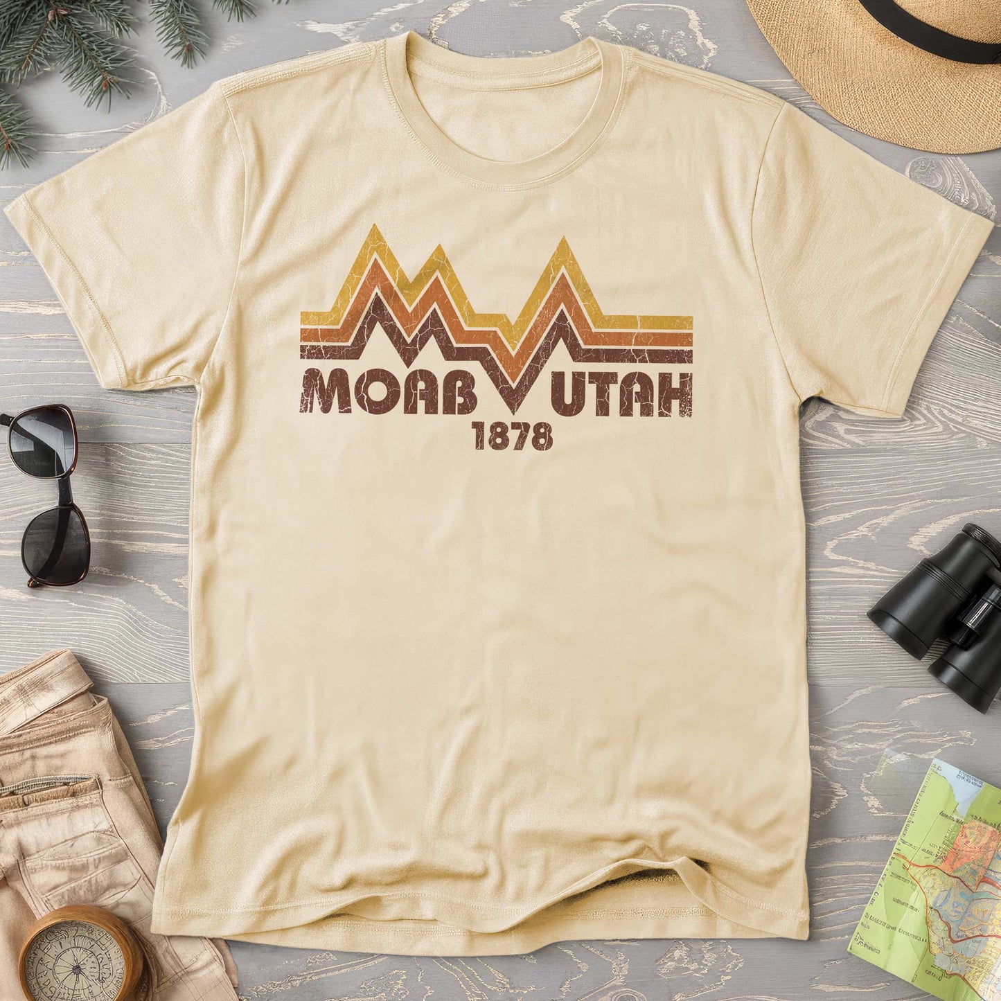 Moab Utah Retro T-Shirt
